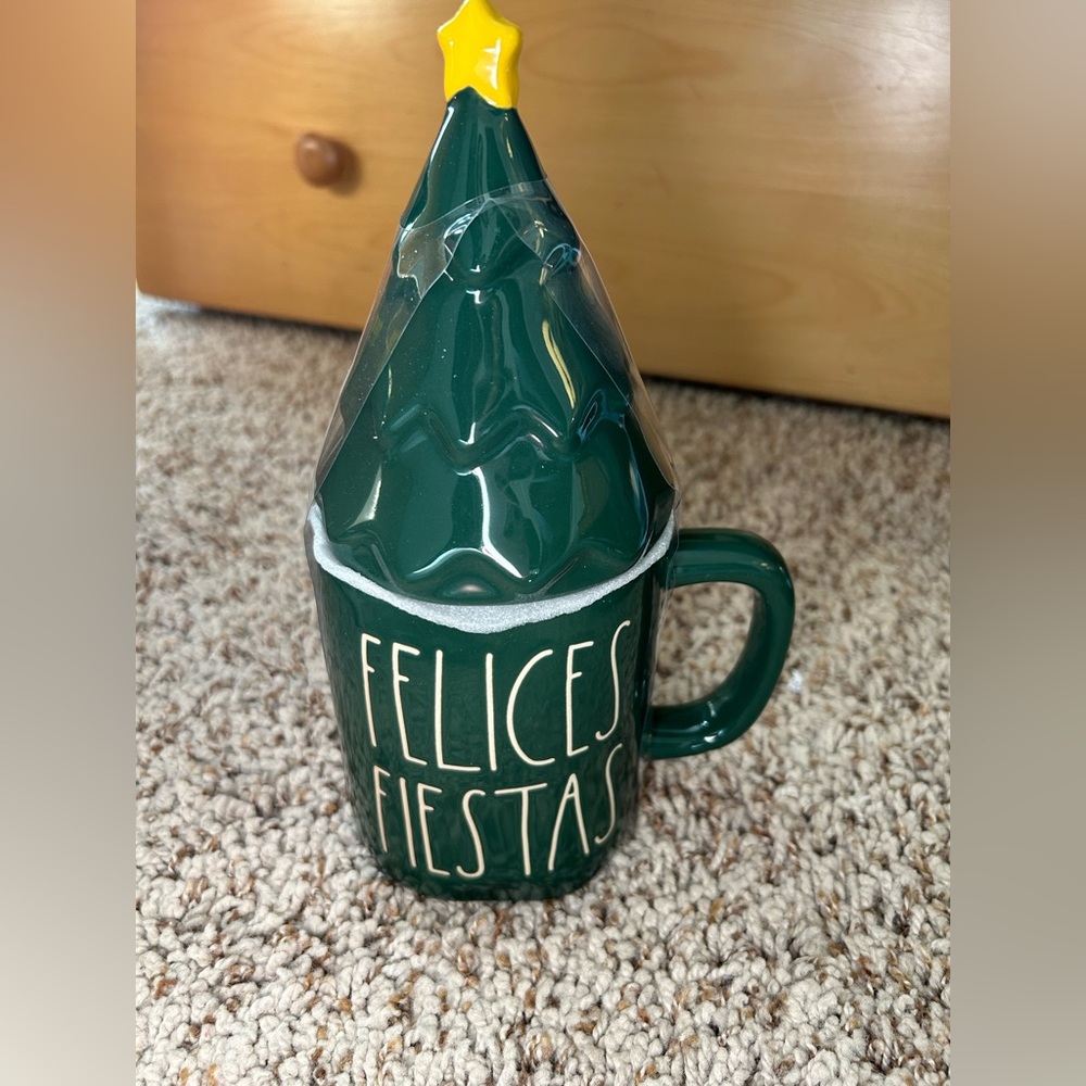 Rae Dunn “Felices Fiestas” Christmas Mug
